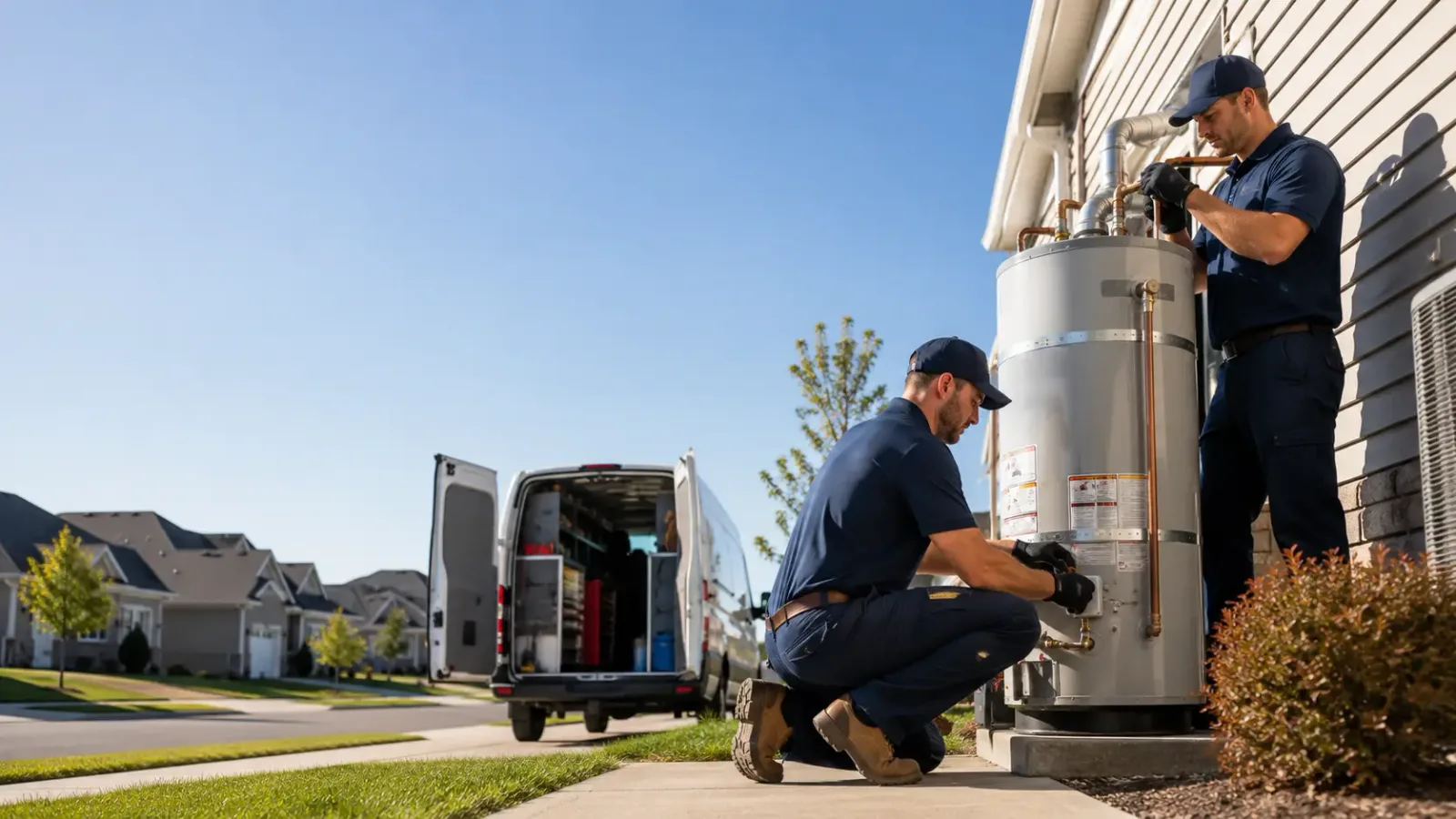 Water Heater Installation in Bellevue, OH
